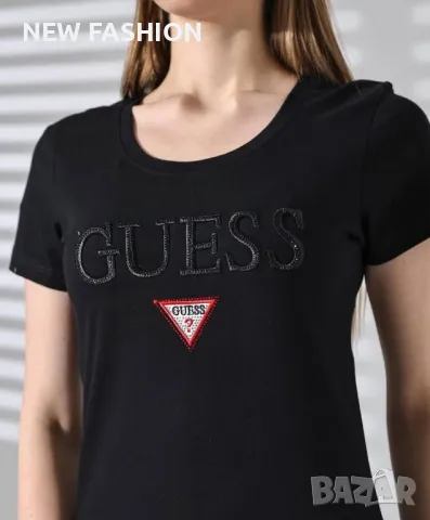 Дамски Памучни Тениски ✨Guess, снимка 1 - Тениски - 49601033