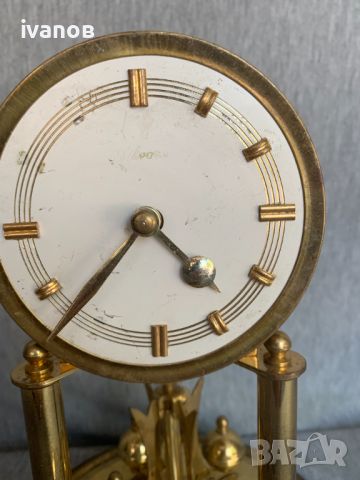 настолен часовник, снимка 4 - Антикварни и старинни предмети - 46417079