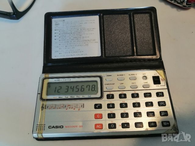 Ретро, калкулатор CASIO MELODY 80, снимка 10 - Друга електроника - 45593526