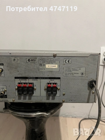 Ресийвър SONY STR-DE485E, снимка 5 - Ресийвъри, усилватели, смесителни пултове - 53638070