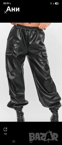 Кожен панталон, снимка 2 - Панталони - 52046499