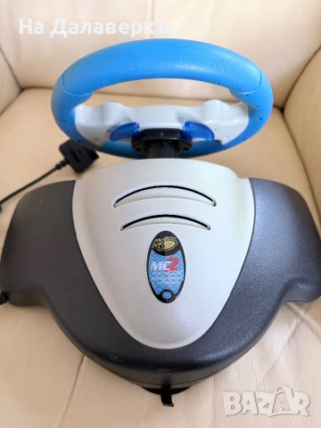 Mad Catz MC2 MicroCon волан + педали + игра подарък (PS2) – Перфектно състояние, снимка 9 - Аксесоари - 52745658