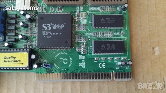 Видео карта S3 Trio 64V+ Aristo CT39V775-2 1MB PCI, снимка 7 - Видеокарти - 44248220