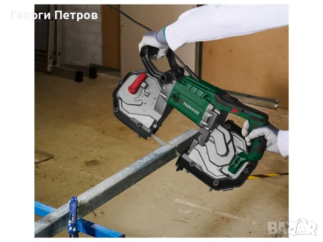 НОВ Банциг за Метал Parkside 1100W ленторезна машина , снимка 6 - Диамантени и режещи инструменти - 52770546