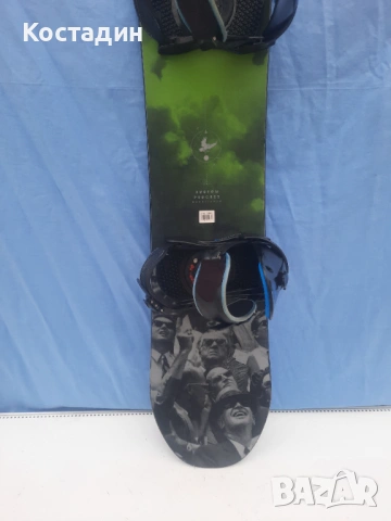 Сноуборд 144 см. BURTON PROCESS EXPERIENCE FLYING с автомати, снимка 3 - Зимни спортове - 53214480