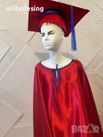 Детска роба с шапка