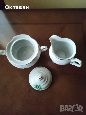 Порцеланов сервиз за чай/кафе, снимка 8 - Сервизи - 52770612