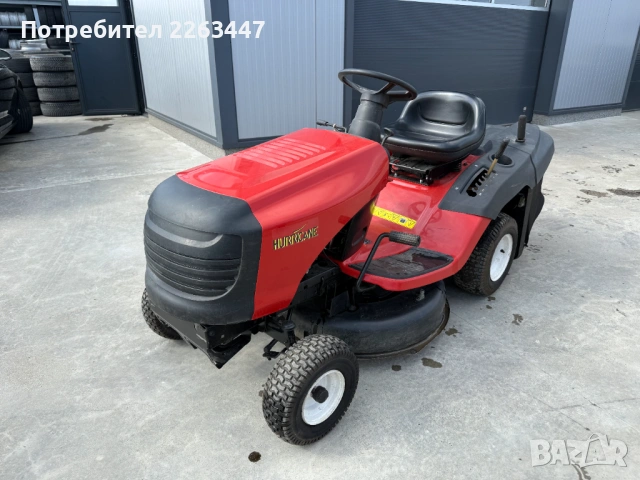 Тракторна косачка Hurricane -Briggs двигател !! Като нова !!, снимка 7 - Градинска техника - 54061558