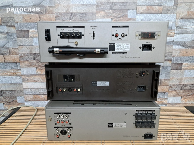 SONY  TA-F4A / TC-K2A / ST-A3L, снимка 8 - Ресийвъри, усилватели, смесителни пултове - 53223331