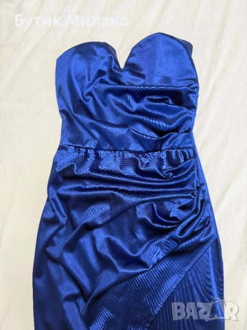 Сатенена официална рокля