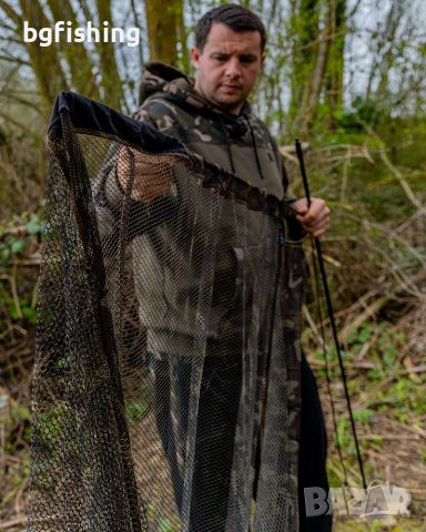 Резервна мрежа за кеп Fox Camo Landing Net Mesh, снимка 6 - Такъми - 45438139