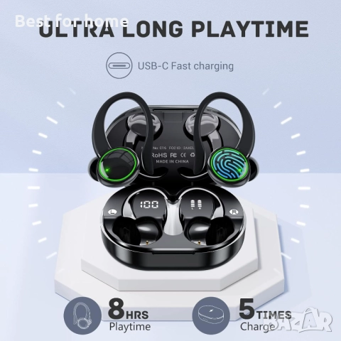 Samsung Galaxy A12 Bluetooth 5.3 слушалки, снимка 3 - Слушалки и портативни колонки - 52245923