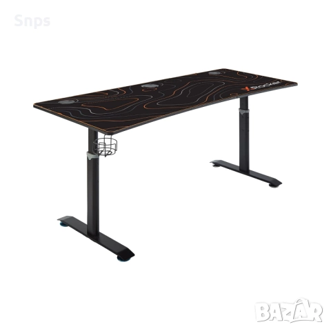 Геймърско бюро с регулируема височина, Геймърска маса X Rocker Cougar, снимка 9 - Бюра - 51736791