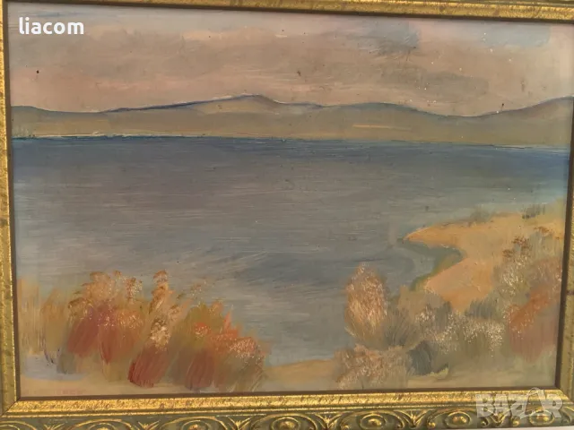 ЛЮДМИЛА ПОПТОШЕВА масло, пейзаж, снимка 1