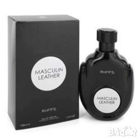 Уникален мъжки Арабски парфюм Masculin Leather RiiFFS Eau De Parfum 100ml, снимка 6 - Мъжки парфюми - 46438078