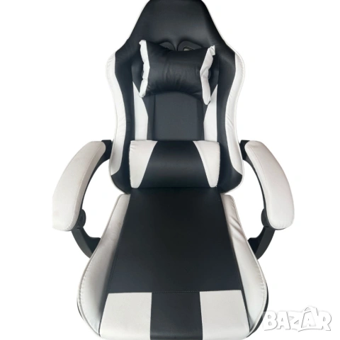 Ергономичен офис и геймърски сив стол – Максимален комфорт за гърба и врата, регулируем, снимка 2 - Столове - 54206951