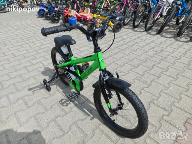 CROSS Велосипед 16" PATROL зелен, снимка 4 - Велосипеди - 53980786