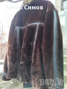 Палто от Тюлен с яка от бобър,яке по поръка, снимка 6 - Якета - 49989416