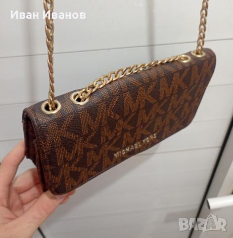 Оригинална чанта Michael Kors със сертификат, снимка 11 - Чанти - 46558470