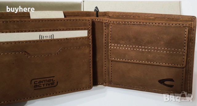 Camel Active - мъжки портфейл, нов, оригинален, снимка 4 - Портфейли, портмонета - 53097534