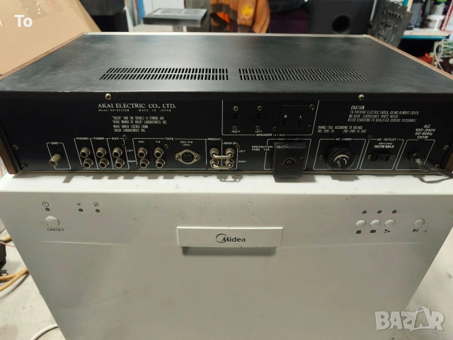Усилвател Akai Aa5210db, снимка 2 - Ресийвъри, усилватели, смесителни пултове - 54279678