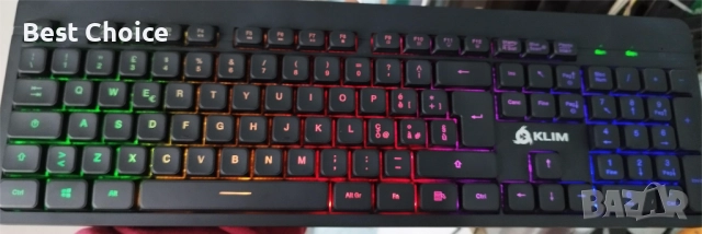 Комплект безжична геймърска клавиатура и мишка KLIM Tandem. , снимка 3 - Клавиатури и мишки - 52477386