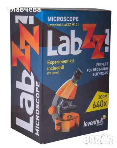 Детски микроскоп Levenhuk LabZZ M101 , снимка 2 - Образователни игри - 46474169