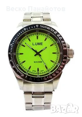 Мъжки кварцов часовник LUme с Светещ циферблат, снимка 9 - Мъжки - 50108575
