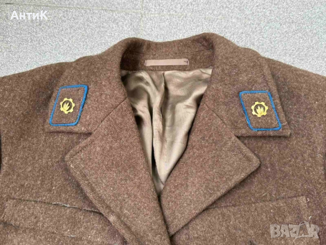 Соц Зимна Бойна Униформа Шаек, снимка 2 - Антикварни и старинни предмети - 51682951