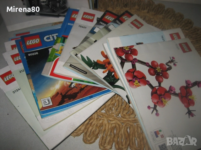 * ЛЕГО LEGO * - книжки с инструкции, снимка 2 - Конструктори - 52870408