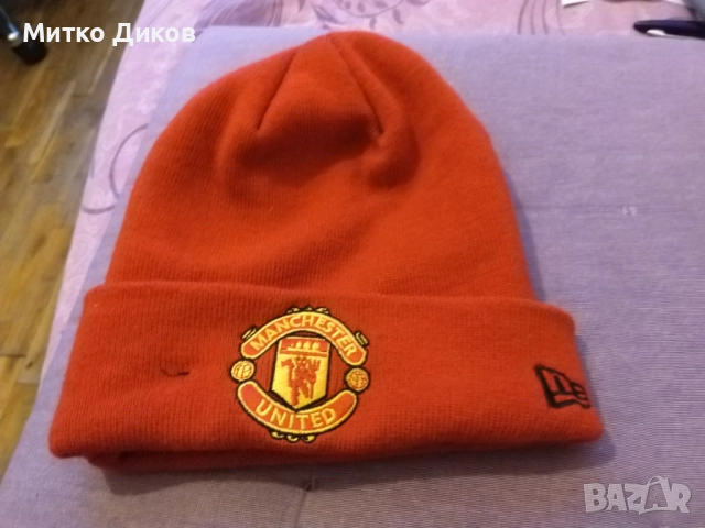 Манчестър Юнайтед зимна шапка маркова на Нова Ера нова, снимка 2 - Футбол - 53236865