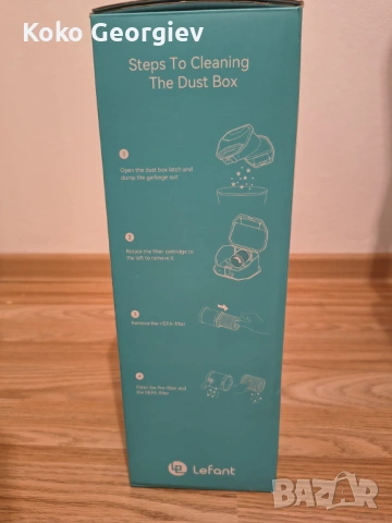 НОВ! Робот прахосмукачка Lefant M320, снимка 3 - Прахосмукачки - 54010112