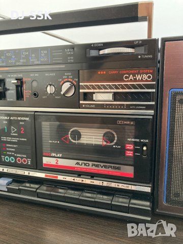 AIWA CA-W80 VINTAGE RETRO BOOMBOX Ghetto Blaster радио касетофон, снимка 14 - Радиокасетофони, транзистори - 46211731