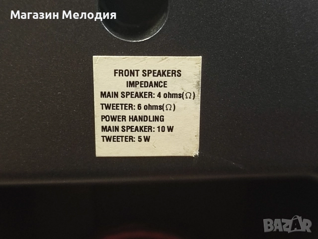 Тонколони Elta В отлично техническо и визуално състояние. Височина 30см., ширина 18см., дълбочина 23, снимка 9 - Тонколони - 51831558