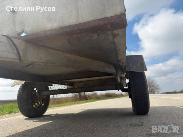  STEMA стема Ремарке 210/115 см цена 620 евро само с малък талон , няма голям , няма прехвърляне -на, снимка 5 - Ремаркета - 54045939