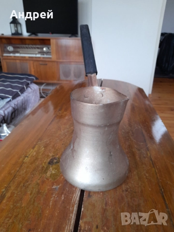 Старо алуминиево джезве #9, снимка 2 - Други ценни предмети - 52922086