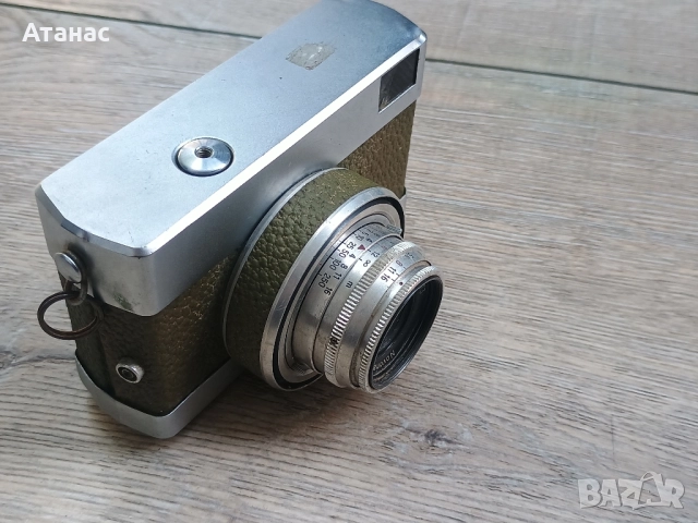 Стар фотоапарат Werra Olive, снимка 4 - Фотоапарати - 52398792