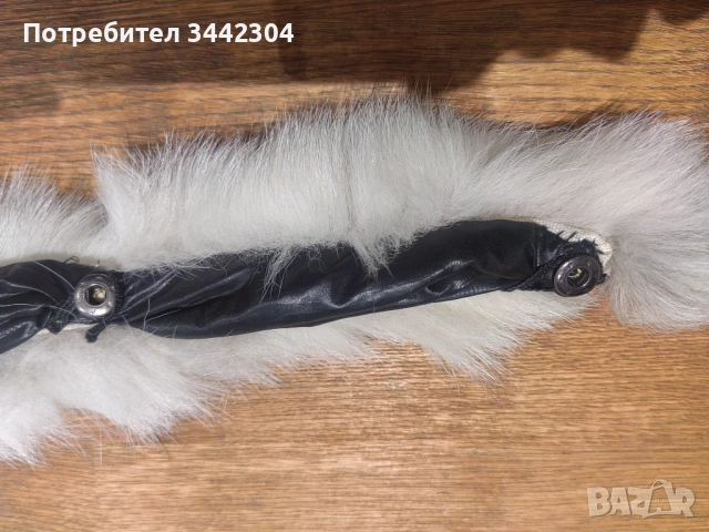 Естествен пух за качулка, снимка 2 - Шалове - 52355271