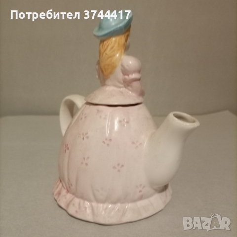 Рядка находка Очарователен винтаж чайник изработен от Shawnee Pottery само за декоративни цели , снимка 6 - Декорация за дома - 44961675