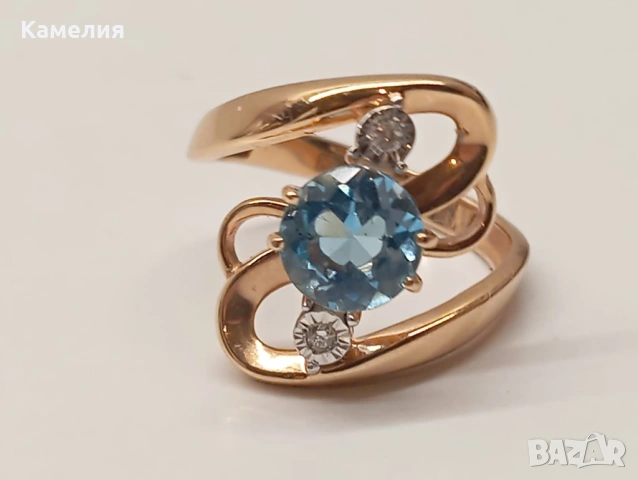 Руско злато , снимка 2 - Пръстени - 53743803