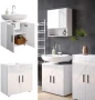 Шкаф за мивка Vicco Irma, бял гланц, 60 x 59 см , снимка 7