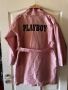Wow 🤩 Пепел от рози розов нов халат Playboy one size размер универсален , снимка 2