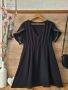 Черна разкроена рокля SHEIN , снимка 1 - Рокли - 45626116