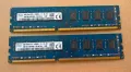 kit ram 2x4gb ddr3 1600mhz pc12800, снимка 1