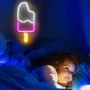 LED Неонов надпис "Сладолед" (Popsicle) – Акрилна декорация за стена, USB захранване, снимка 2