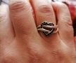 Страхотен сребърен пръстен - модел R003, снимка 2