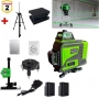 4D Лазерен Нивелир с 16 Линии (Четири Точков), Самонивелиращ се, снимка 1
