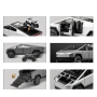Метални колички: Tesla Cybertruck 1:32 метален модел с ATV, снимка 5
