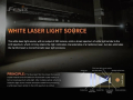 Фенер Fenix TK30, 1200 м далекобойност, бял лазер, компактен размер, снимка 4