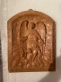 Дърворезба, ръчна изработка Слон, Куче, Ангел пазител, Кръст, Мъж с чук, снимка 11